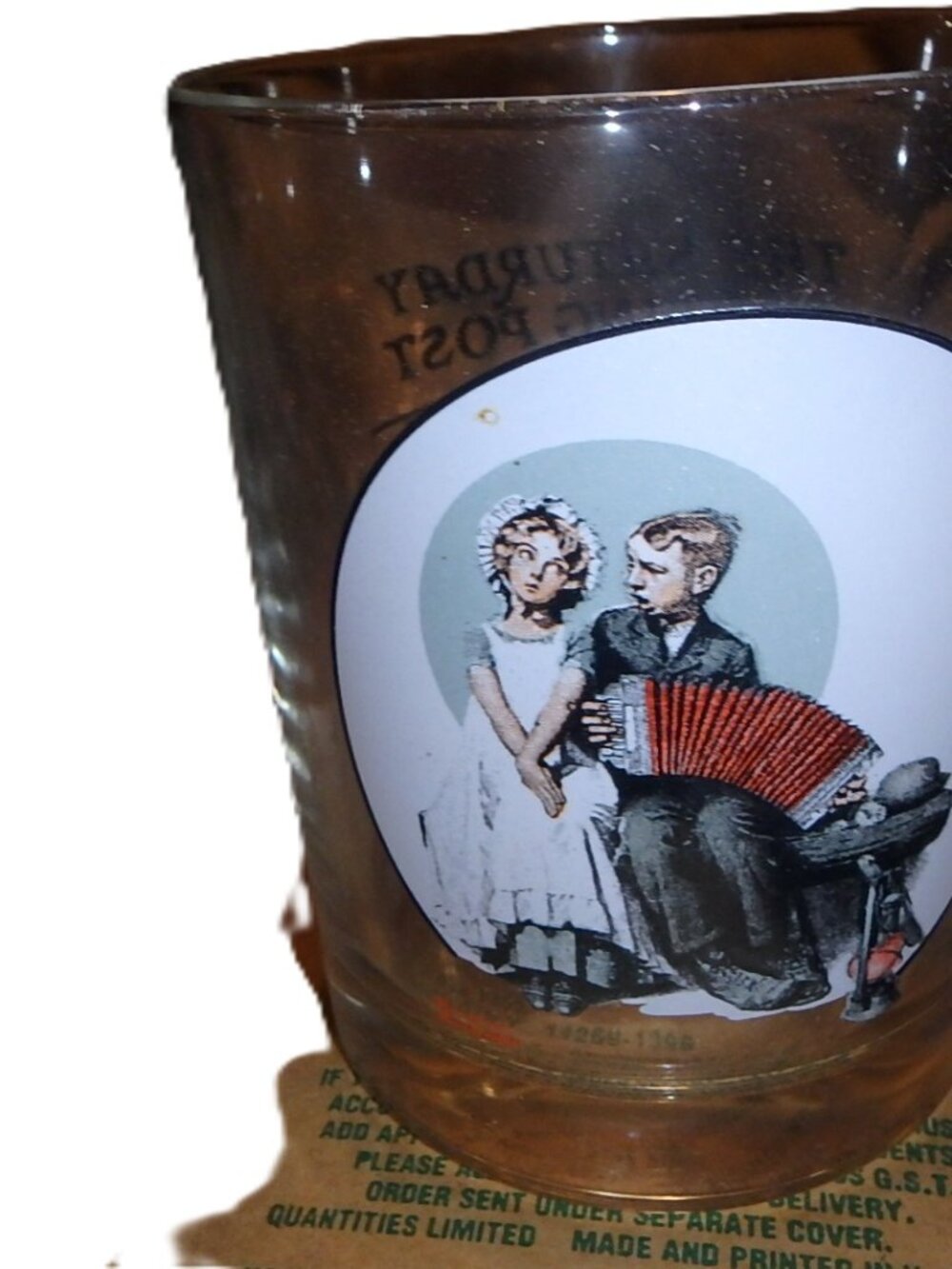 The Accordionist by Norman Rockwell Saturday Evening Post Aug 30 '24  Glass #463